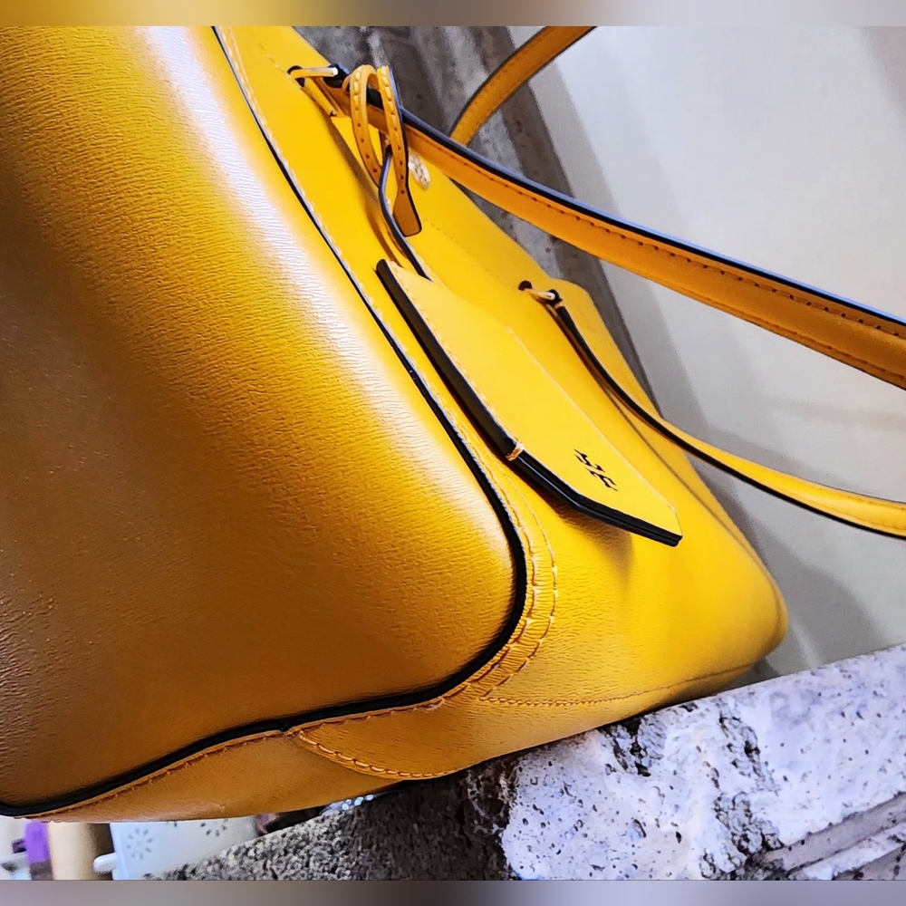 Tory Burch Parker Tote (Small)9.5"H x 11.8"W x 5.3"D - Picture 13 of 17